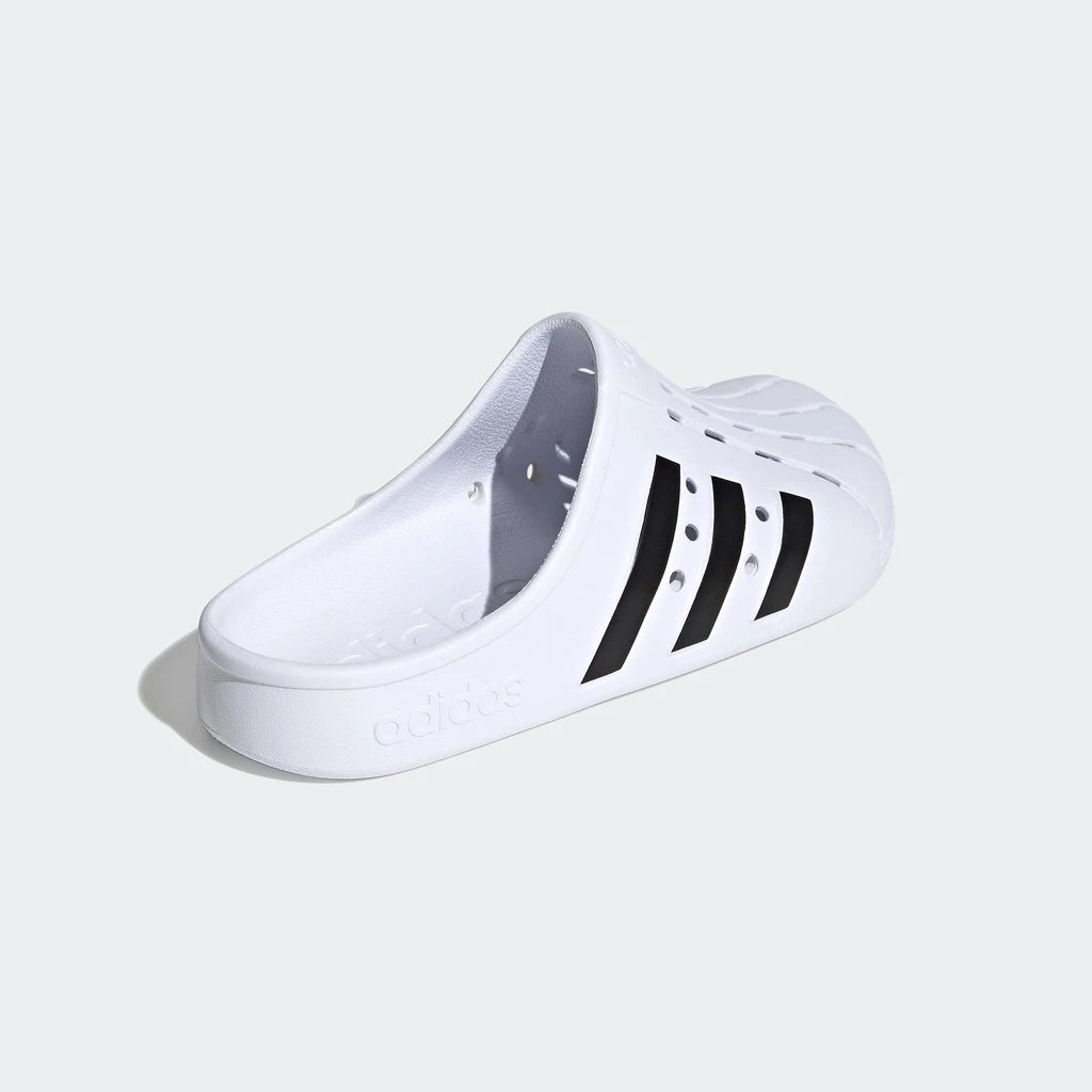 adidas ว่ายน้ำ & ไลฟ์สไตล์ รองเท้าคล็อก Adilette Unisex สีขาว FY8970 thumbnail 7