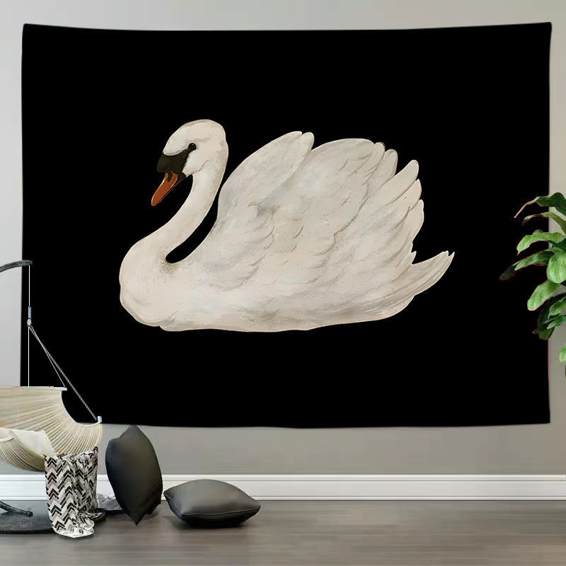 แนะนำ ผ้าม่าน ผ้าม่านภาพวาดน้ำมันสไตล์นอร์ดิก วินเทจ เรียบง่าย สำหรับห้องนอน ตกแต่งบรรยากาศ ผ้าพื้นหลังแขวนผนัง ราคาพิเศษ มีเก็บเงินปลายทาง