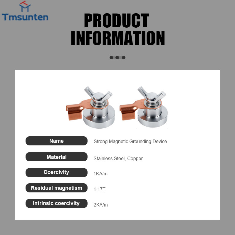 Tm การเชื่อมไฟฟ้าแม่เหล็กสายดินหนีบขั้วกราวด์อุปกรณ์เครื่องมือแม่เหล็กเชื่อมสนับสนุนอุปกรณ์เสริม - รูปที่ 7