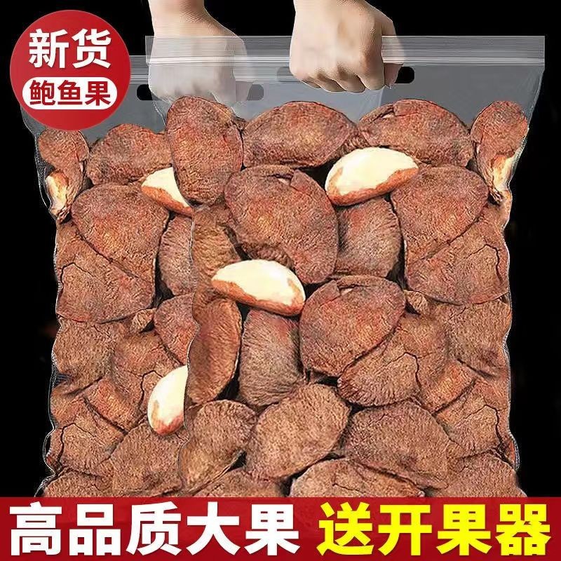 20250519สินค้าใหม่ Abalone Fruit 500g Bag Brazil Desert Fruit Salt Baked Nuts Snacks Bulk Dry Fruit 