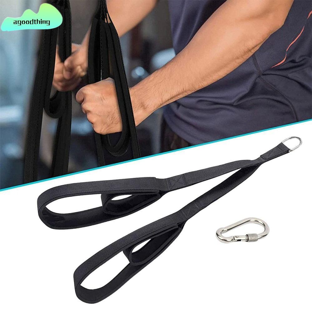 AGOODTHING Pulldown Rope, Gym Multi-functional Leg Raise Strap, Fitness Equipment Tricep