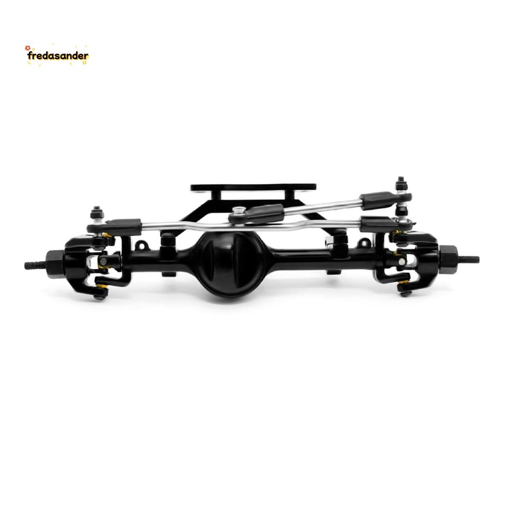 โลหะเพลาหน้าครบชุดสําหรับ 1/10 RC Crawler YotaII Yota 2Generation D90 2Generation RC อุปกรณ์เสริมสีดํา