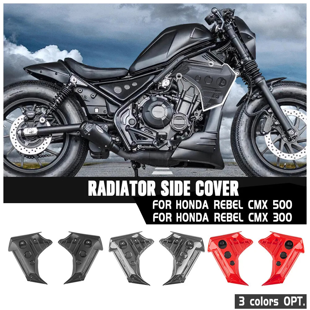 กรอบเครื่องยนต์ฝาครอบด้านข้าง Fairing Cowl สําหรับ Honda Rebel CMX 500 300 250 2017-2023