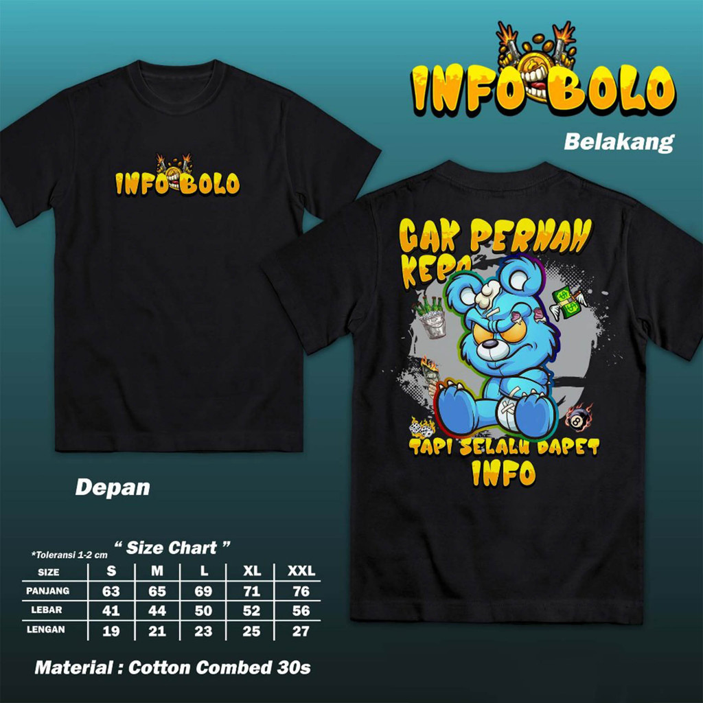 เสื้อยืด Info Bolo, Never Go Too, But You Can Info - เสื้อคําสุดเท่สําหรับไดรเวอร์แข่งหนุ่ม - TWA482