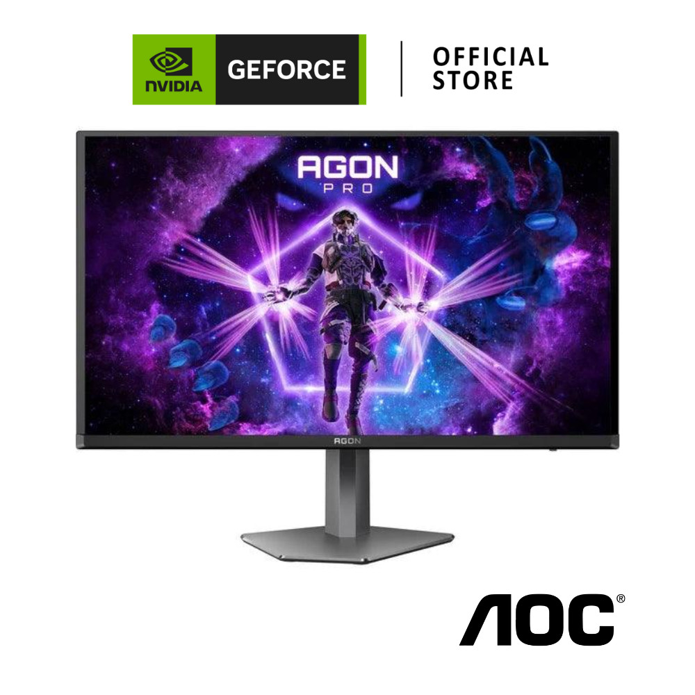 AOC AGON PRO MONITOR | NVIDIA G-SYNC COMPATIBLE | 26.5" 2K QD OLED 240Hz 0.03ms (AG276QZD2/67)
