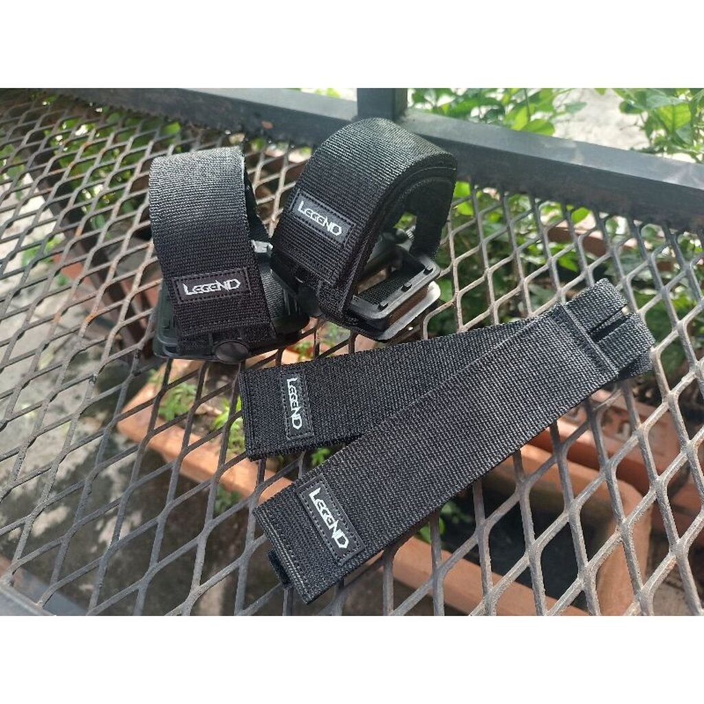 Legend Footstrap สายรัดบันได สำหรับฟิกเกียร์ เห็นราคาถูก อย่าเพิ่งคิดว่าจะบาง เพราะของจริงหนามาก เกินราคา!