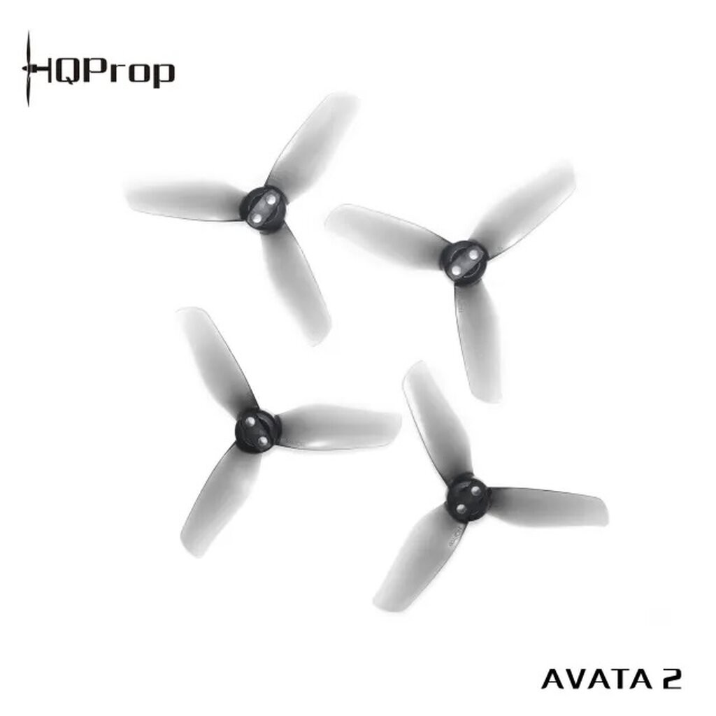 3-H27 HQProp 3X3X3 for Avata 2 Grey (2CW+2CCW)-Poly Carbonate อุปกรณ์โดรน Drone