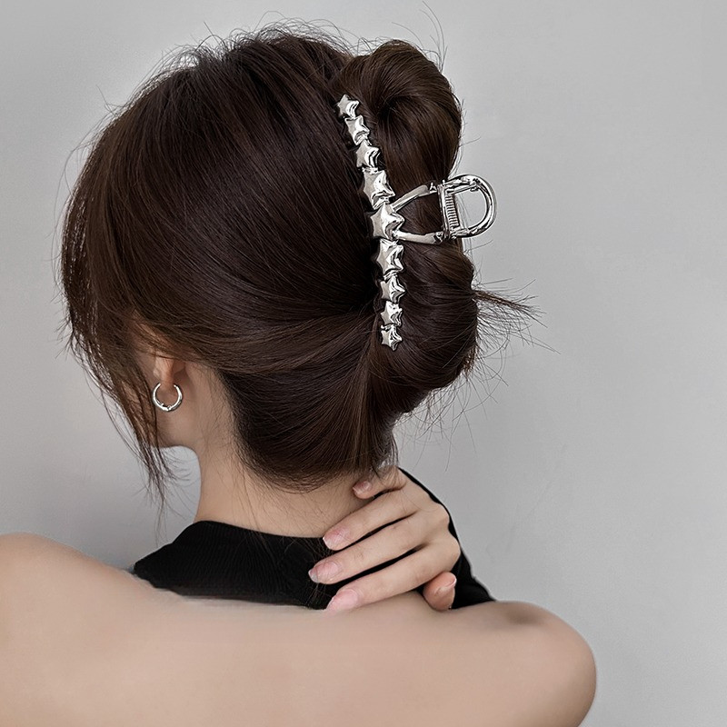 แฟชั่นโลหะเกาหลี Star Girps กิ๊บติดผมคลิป Headwear อุปกรณ์เสริม