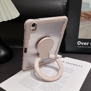 สําหรับ iPad, Samsung, Huawei, Xiaomi Pad Universal พลาสติกหมุนวงเล็บเดี่ยวที่วางขาตั้งแท็บเล็ตวางซ้ําได้