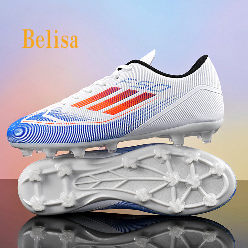 Messi F50 ใหม่ฟุตบอลโลก AG soccer Boots รองเท้าฟุตบอลเดียวกันผู้ใหญ่เด็กสตั๊ดรองเท้ากีฬาการฝึกอบรมกลางแจ้งขนาด 35 ~ 45
