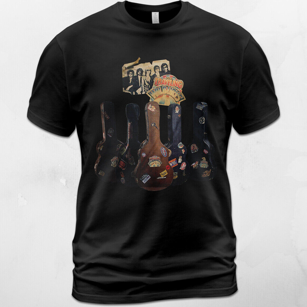 เสื้อยืดผ้าฝ้าย ลายTraveling Wilburys โดยGeorge Harrison