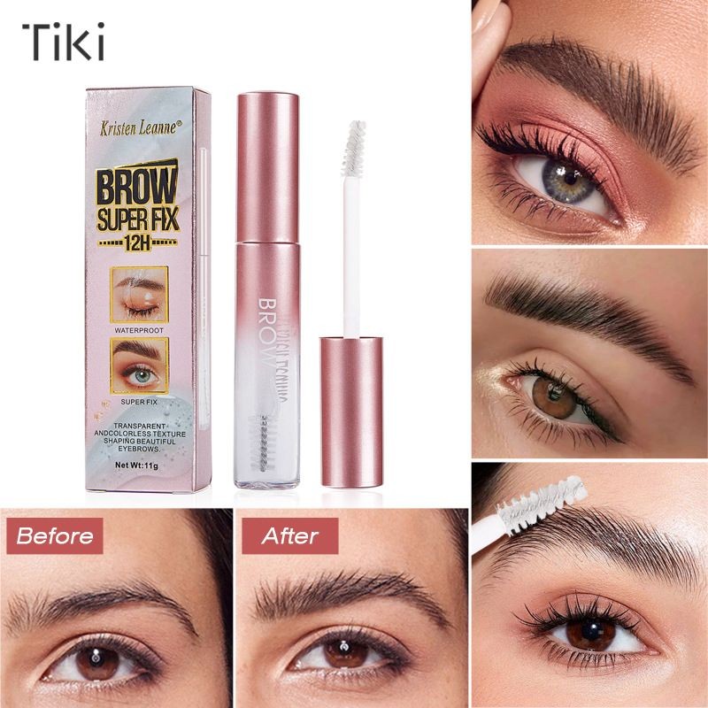 Brow อายโบรว์ แว็กซ์ ปัดคิ้วเจลล็อก เจลจัดแต่งทรงผมคิ้ว คิ้วตั้งฟู ขนาด 11 g
