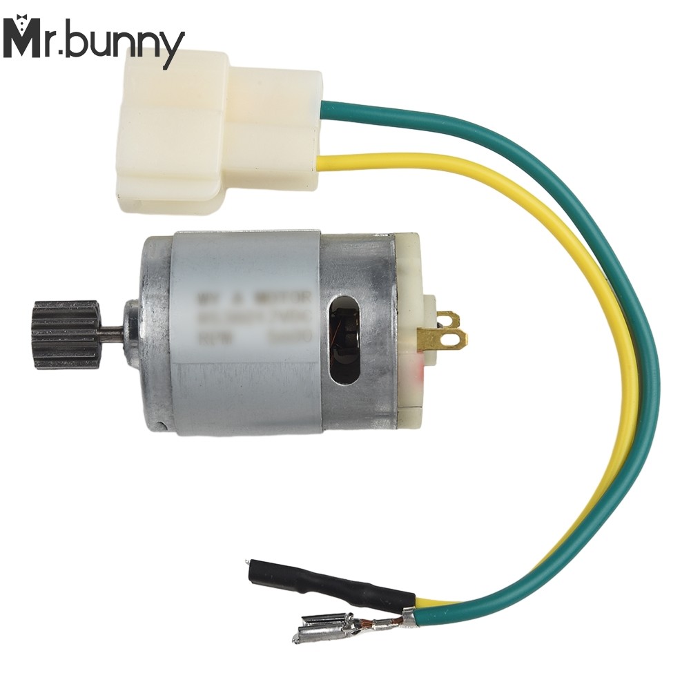 มอเตอร์สําหรับเด็กรถยนต์ไฟฟ้า 550 RS390 RS380 12V 6V DL555 24V 10 ฟัน cm