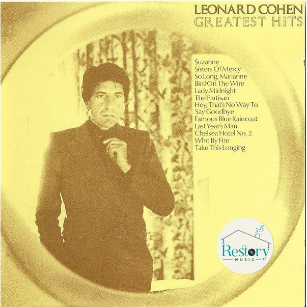ซีดี Leonard Cohen - Greatest Hits (CD) (VG+)