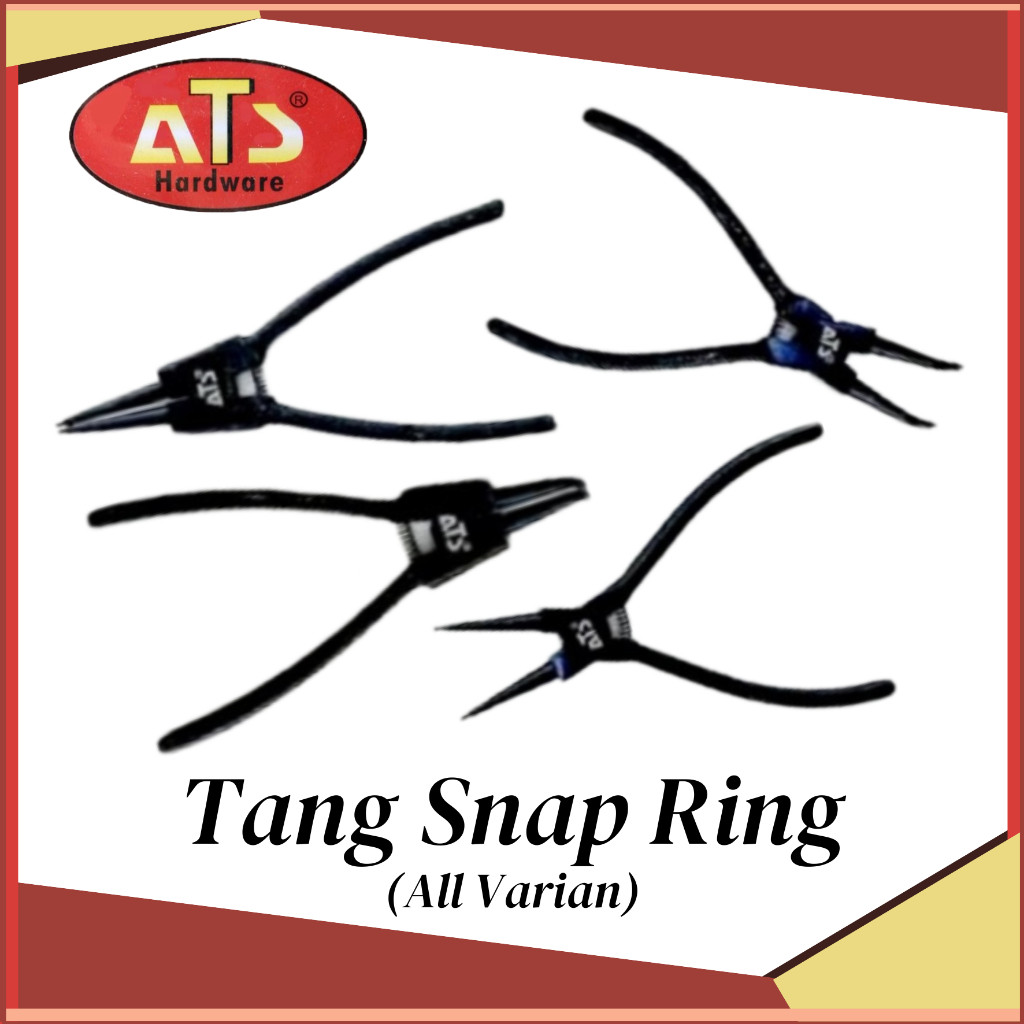 ATS Snap Ring Pliers 6" / 6in Ring Pliers / Snap Ring Pliers 6 นิ้ว BTE BTI