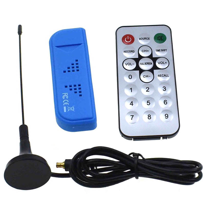 ชิปเชื่อมต่อเสาอากาศ USB2.0 SDR+DAB+FM TV RTL2832U+R820T2 DVB-T