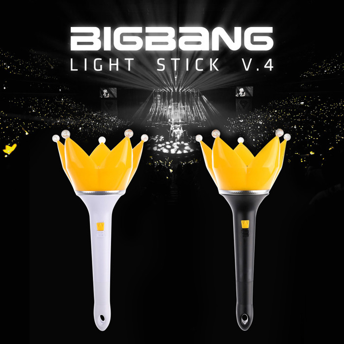 [จุด] Bigbang ไฟมงกุฎรุ่นที่ 4 YG อย่างเป็นทางการ GD TOP ไฟรองรับ VIP แท่งไฟจุด