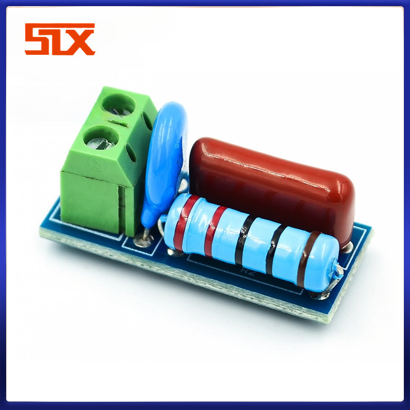 Ac/dc 5V-400V RC Absorption/Snubber Circuit Module รีเลย์ Contact Protection Resistance Surge 6V 9V 