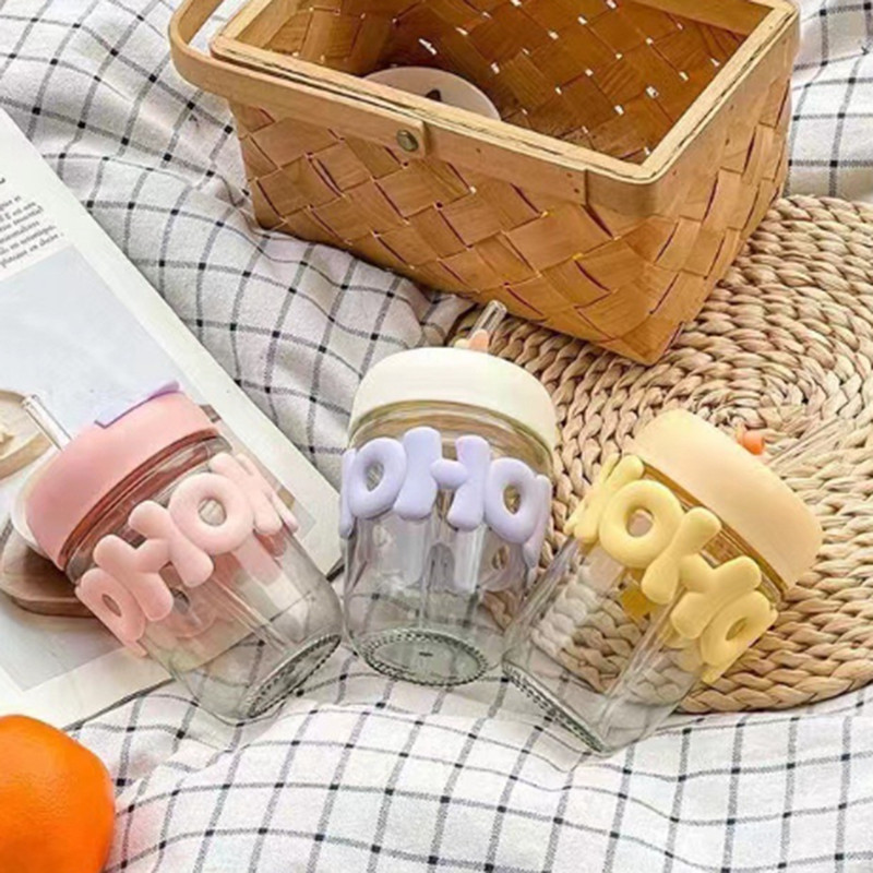 350ml แก้วกาแฟ ใส่กาแฟร้อน ใส่น้ำ แก้วกาแฟ พร้อมหลอดแก้ว เข็มขัดถ้วยมุก แก้วน้ำ พร้อมปลอก - รูปที่ 4