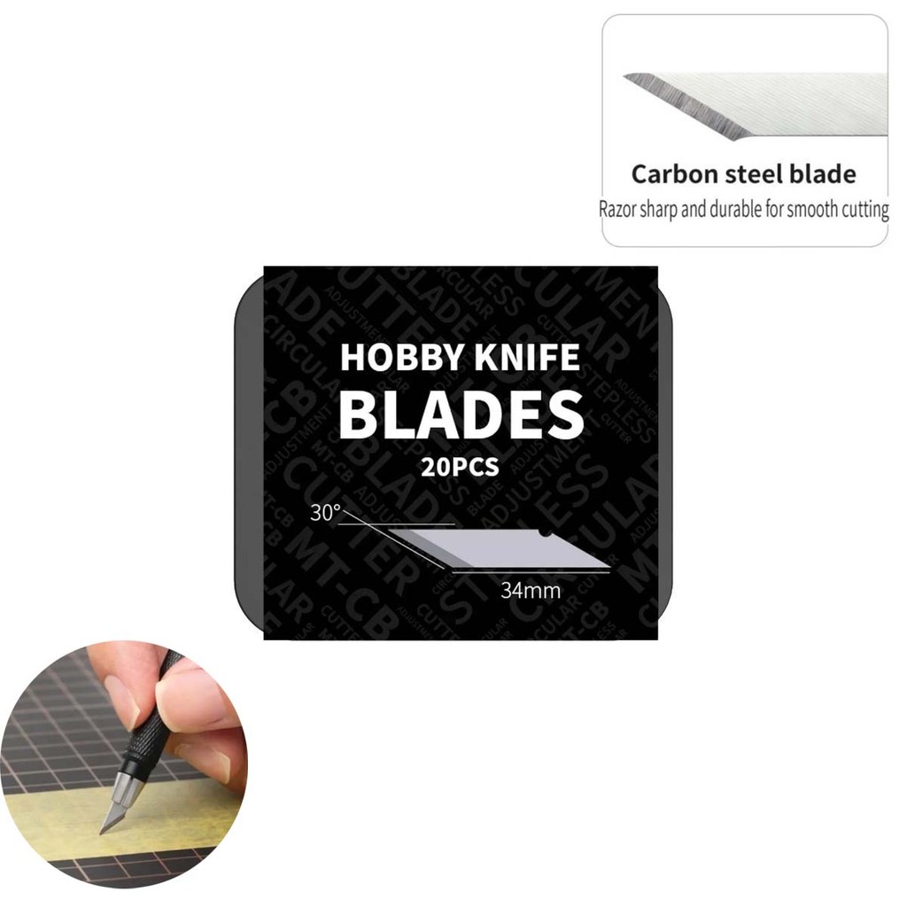 เหล็กคาร์บอนใบมีดกว้างใบมีดแคบ DSPIAE DK-B01 DK-B01 สําหรับ Gundam Gunpla DIY Precision ชุดแกะสลักเครื่องมือเหมาะสําหรับ DSPIAE AT-DK อลูมิเนียมปากกามีด