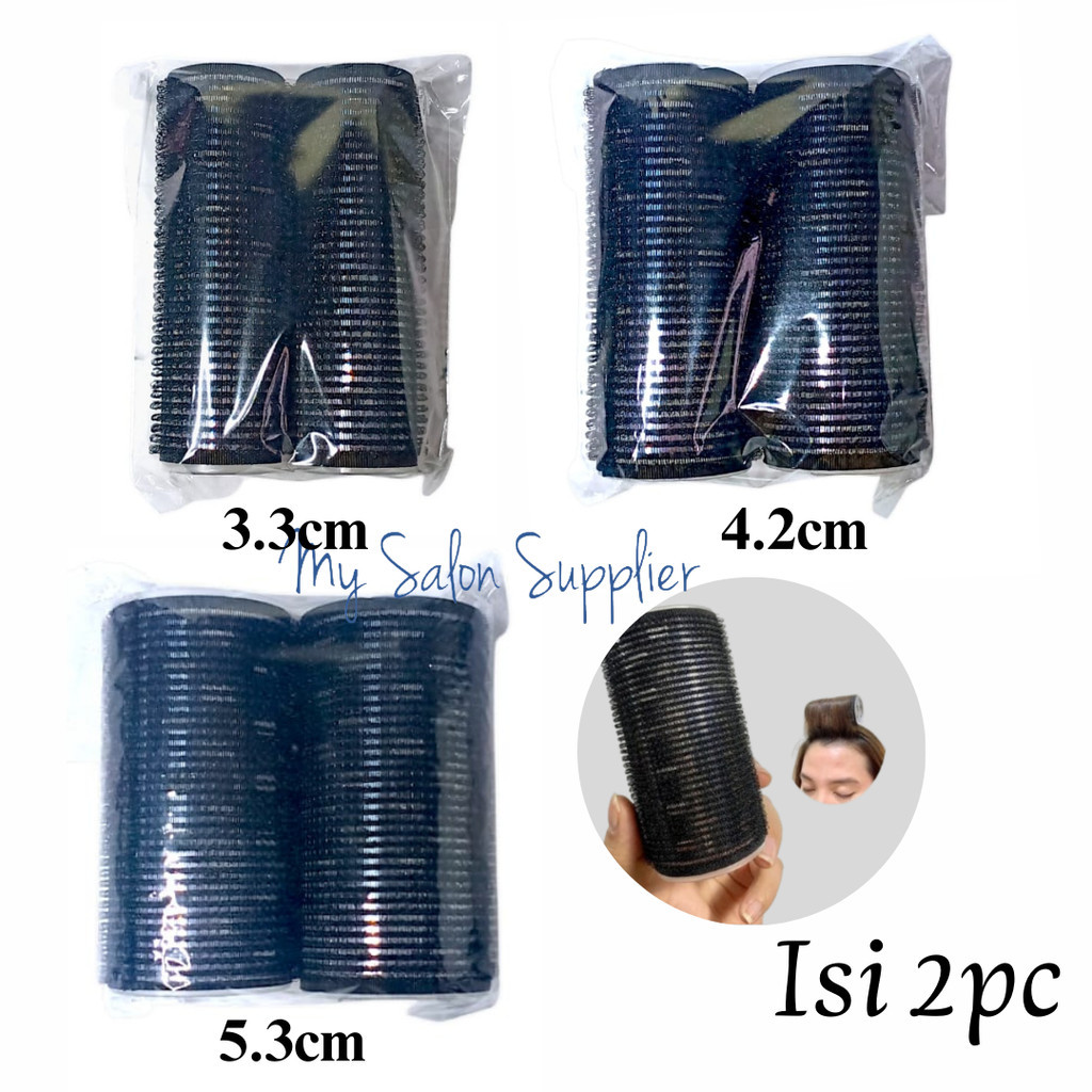 ม้วนหน้าม้า / ติดผม ความยาว 10.5 ซม. บรรจุ 2 ชิ้น