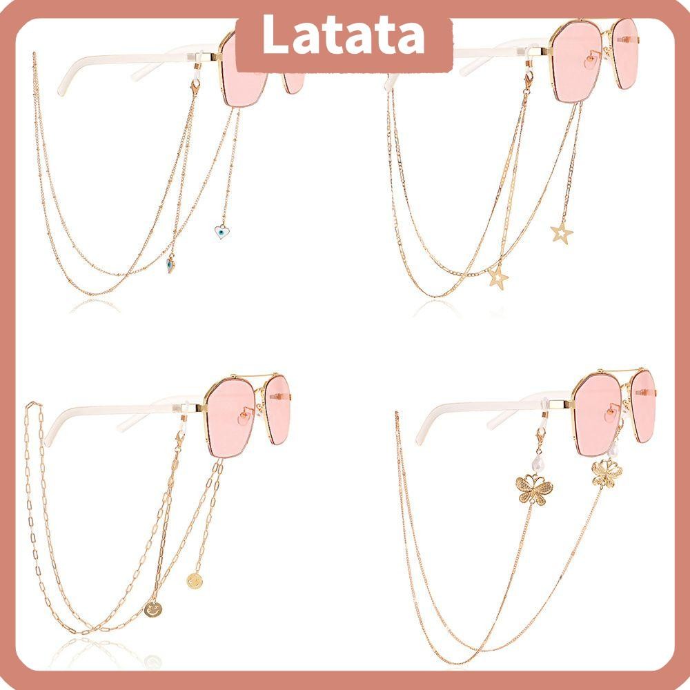 Latata Antiskid Losing Chain Anti Slip สบายเชือกเส้นเล็กคอโซ่สายคล้องแว่นตา
