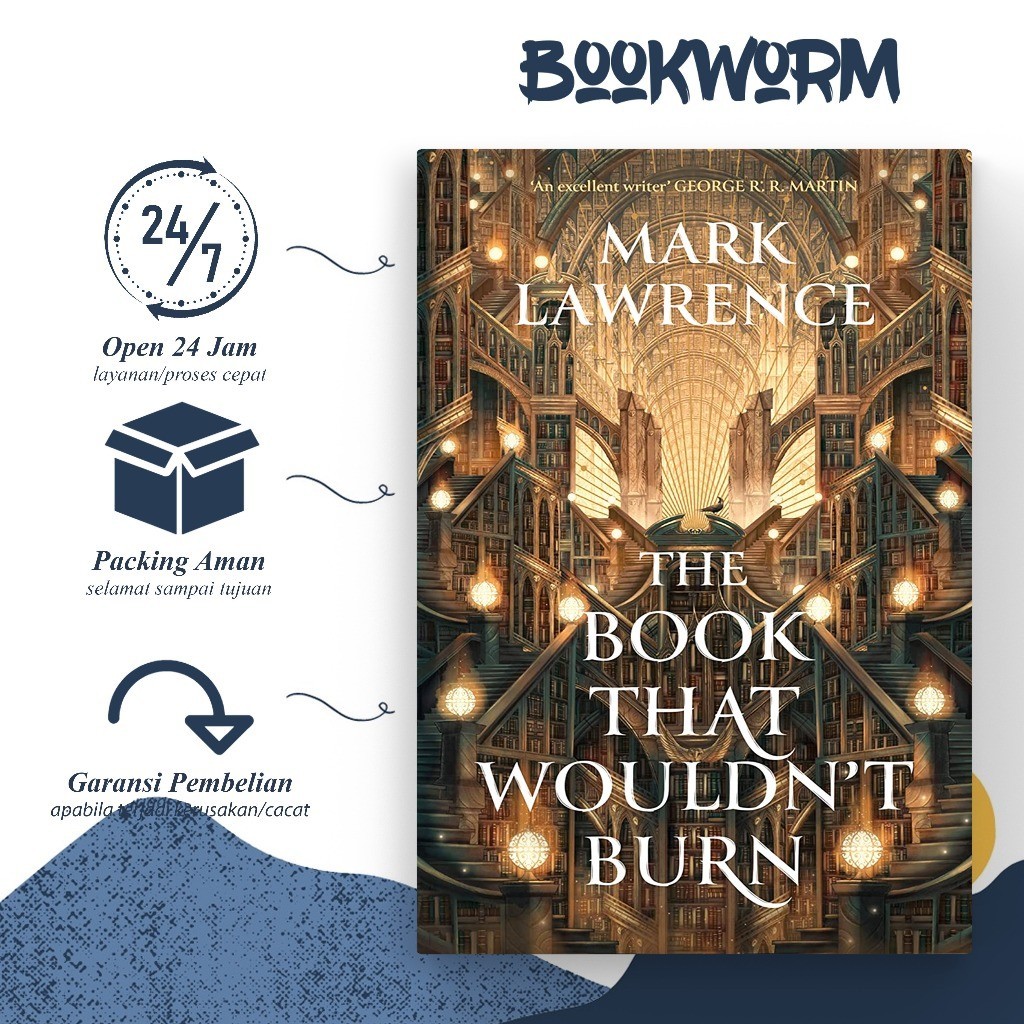 หนังสือที่ Wuldnt Burn (The Library Trilogy, 1) โดย Mark Lawrence (ภาษาอังกฤษ)