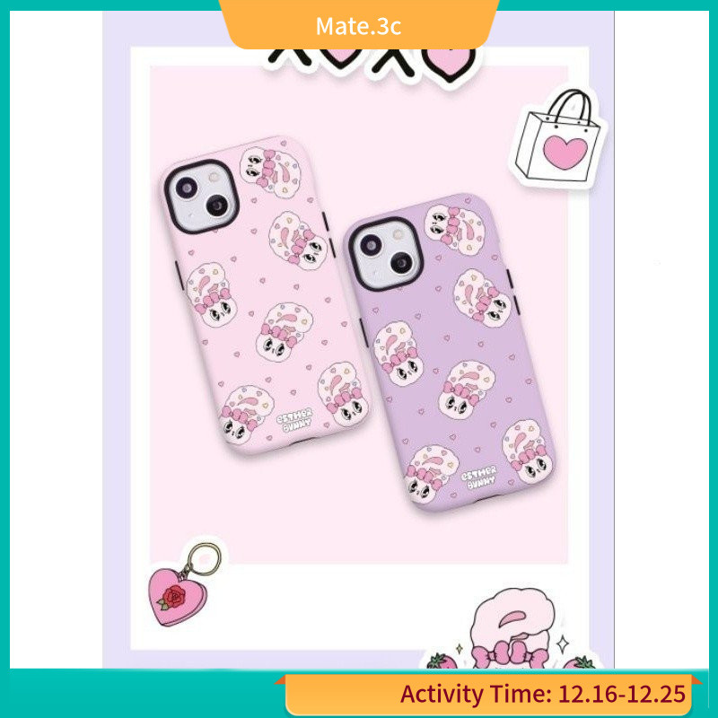 เคสโทรศัพท์มือถือ ลายกระต่าย สําหรับ iPhone 11 12 13 14 15 12Promax 13Promax 14pro 14Promax x xs XR amxx FI4O