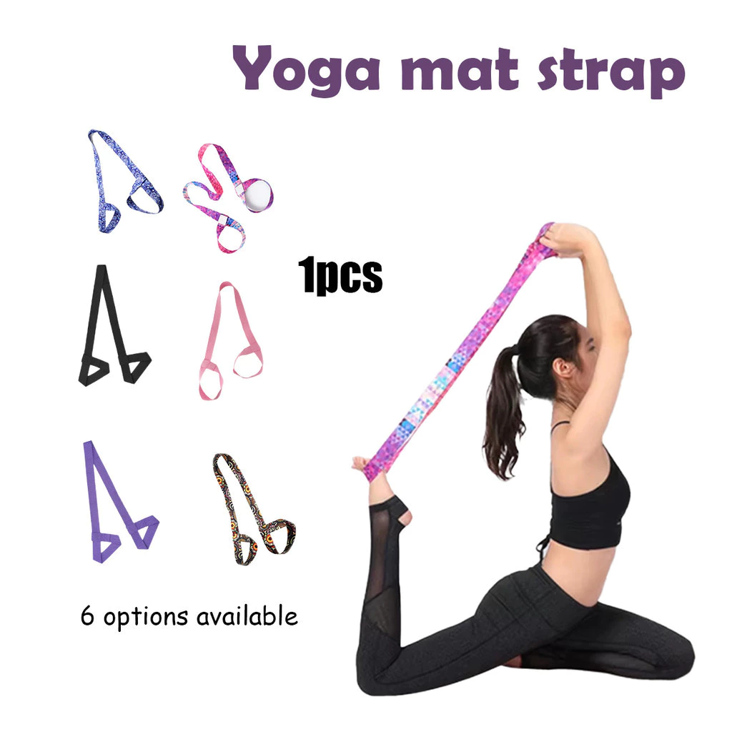 สายรัดเสื่อโยคะ เชือกสะพายเสื่อโยคะ กว้าง3.8ซม.Yoga Mat Strap thumbnail 7