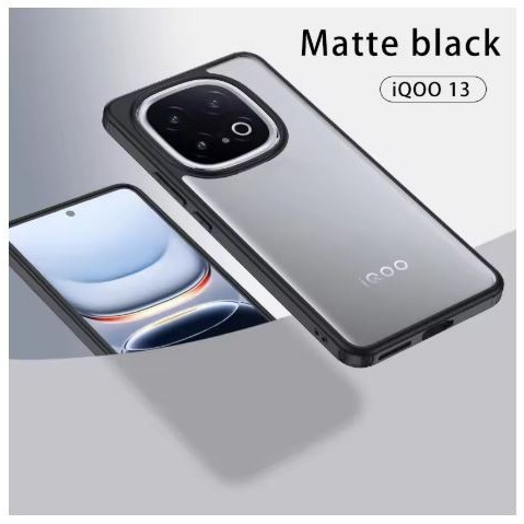 CASING IQOO 13 ORIGINAL TRITONE CASE IQOO 13 TRITONE FROSTED SOFT CASE ORIGINAL