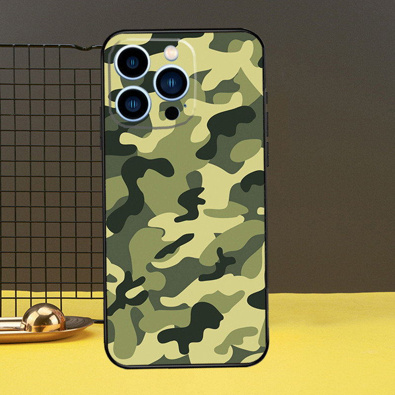 เคสลายพรางเหมาะสำหรับ iPhone สำหรับ iPhone 15 13 12 11 PRO MAX