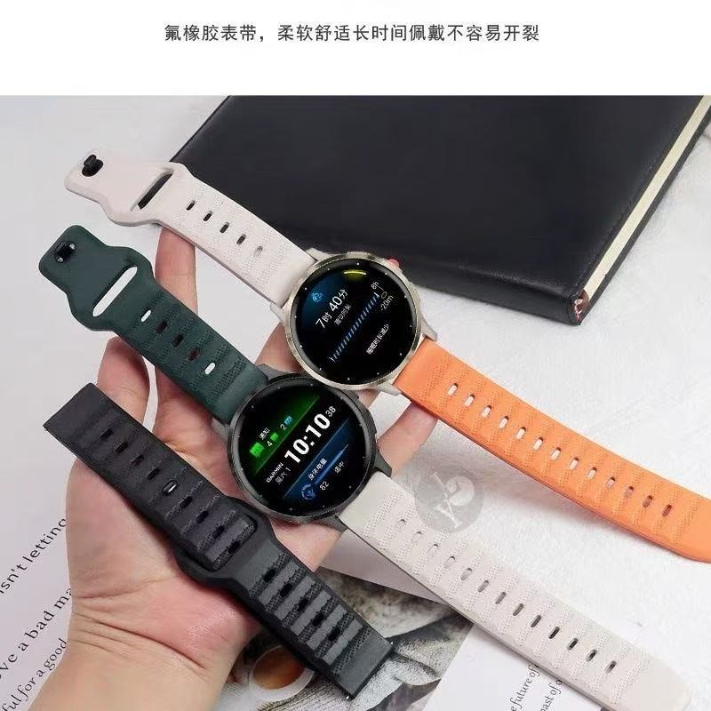 สายนาฬิกาAmazfit bip5/4/3/GTR4/3/3Pro/GTR2/2e/statos สายลายจุดล็อคดำ Active/GTR mini/GTS4mini/bip U