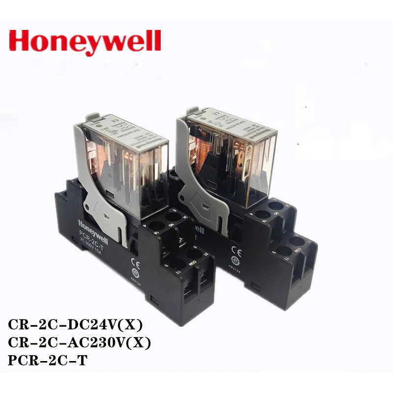 Honeywell CR-2C-24V (X) AC230V (XJ) ZW รีเลย์กลางแคบพร้อม Light PCR-2C-T