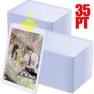 ปลอกการ์ดรูปถ่ายไอดอลแบบแข็งพลาสติก - ตัวป้องกันการ์ดกันฝุ่น…