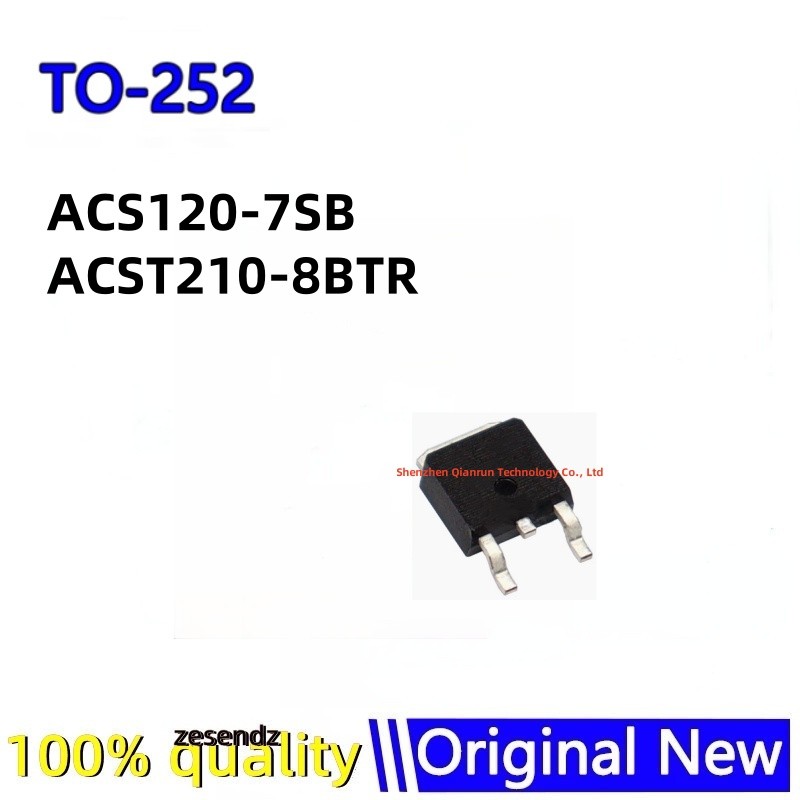 5 ชิ้นอุปกรณ์สํานักงานอะไหล่ ACS120-7SB ACS1207S ACS1207SB ACST2108BTR TO-252