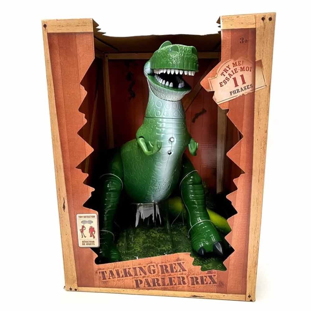 Anime Toy Story Talking Rex Dinosaur Action Figure Collection Model Doll Toy
