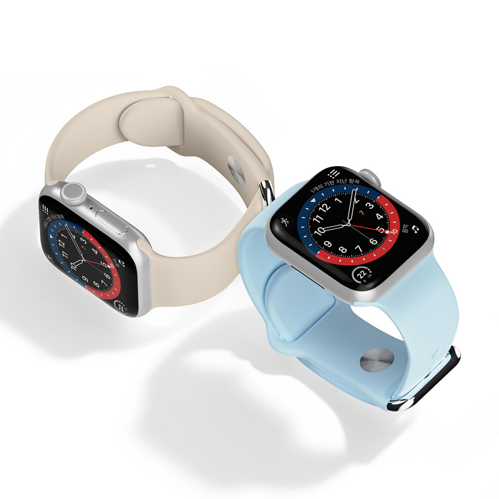 IFACE Color On Band สายนาฬิกาเกรดพรีเมี่ยมจากเกาหลี สายสำหรับ Watch 1-10/ Se1/Se2/Ultra1/2 ขนาด 38-49 mm. - รูปที่ 6