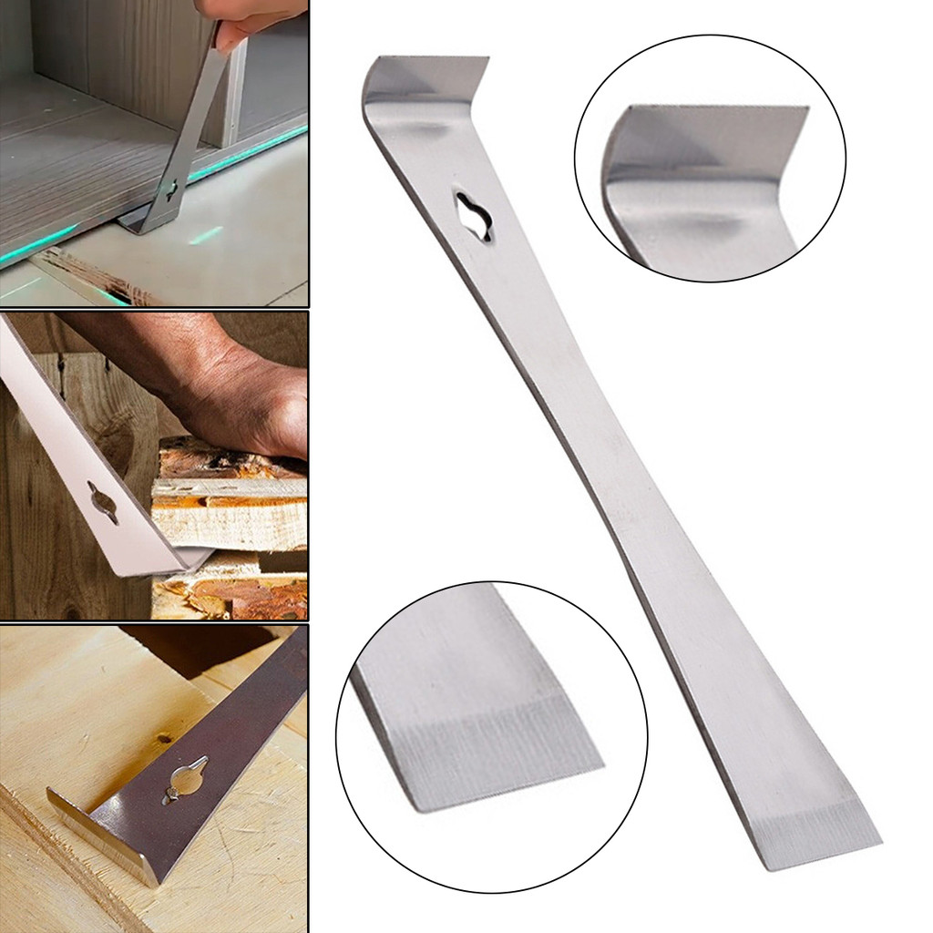 3 in 1 Multifunctional-Crowbar สําหรับการเลี้ยงผึ้งสแตนเลส J Hook Hive-เครื่องมือแบบพกพา Beehive กรอ