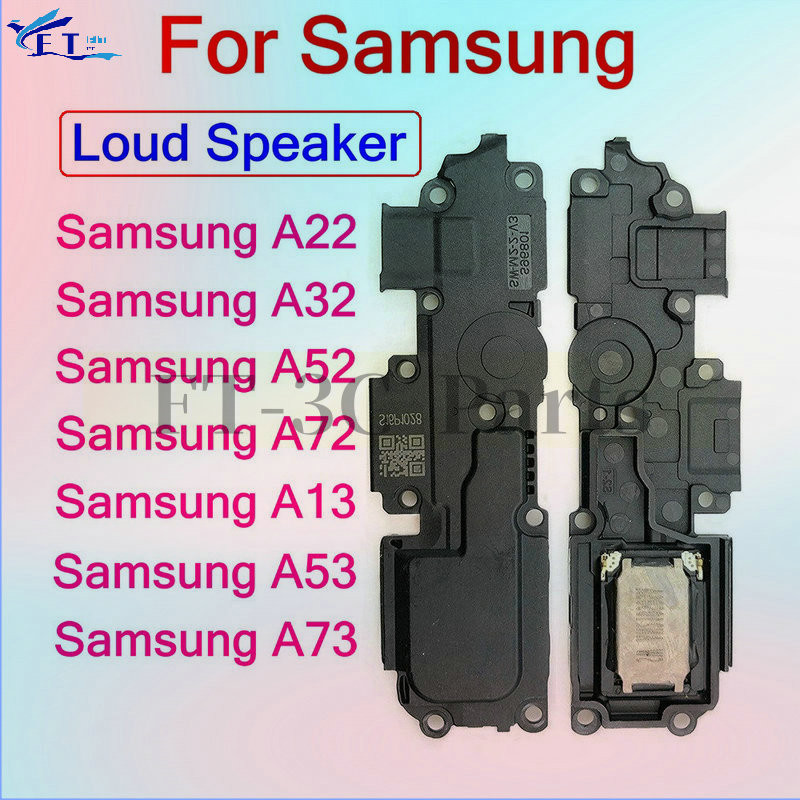 สําหรับ Samsung Galaxy A22 A32 A52 A72 A13 A53 A73 4G 5G ลําโพงลําโพง Buzzer Ringer โมดูล Flex สายเปลี่ยนชิ้นส่วน