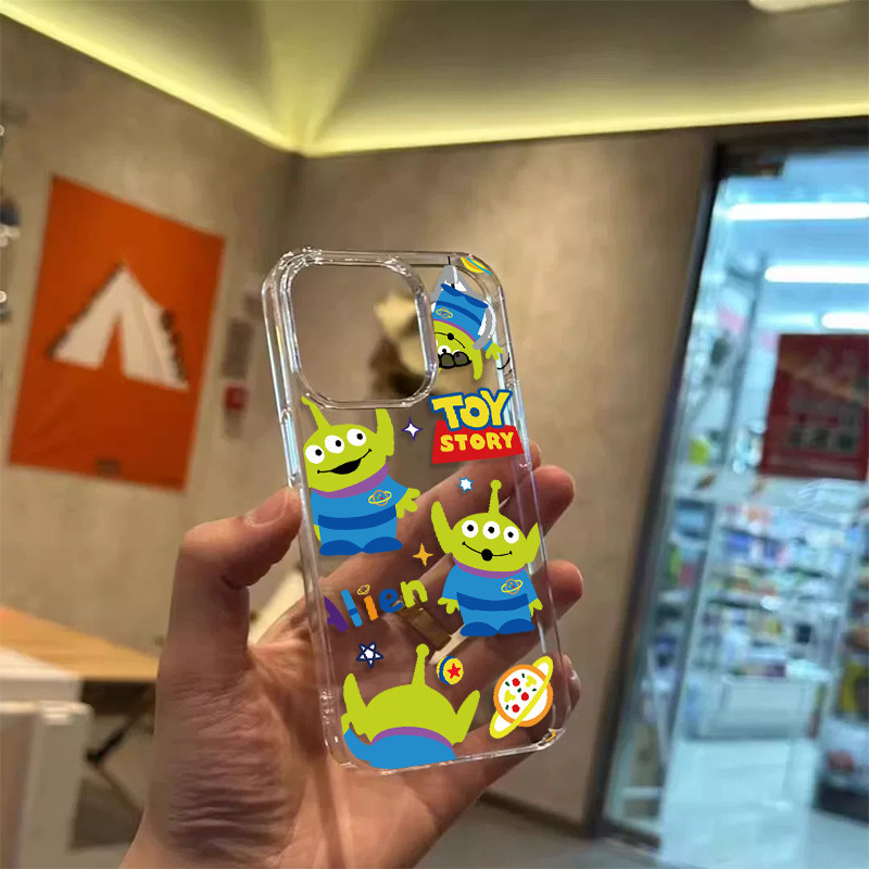 TheOne เคสใสขอบแข็งใสบางเฉียบสูงสำหรับมือถือไอโฟน 11 12 13 14 15 16 PRO MAX XR XSMAX 7/8PLUS XS 14 15 16 PLUS #073