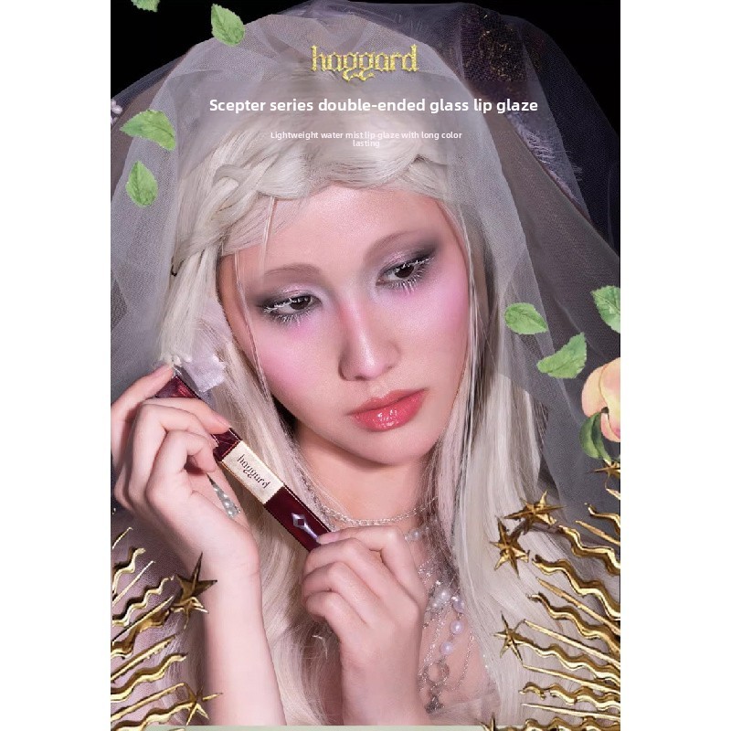 Haggggard Black Evil Lip Glaze เคลือบริมฝีปากขี้เล่นสีนู้ดสองหัว - รูปที่ 7