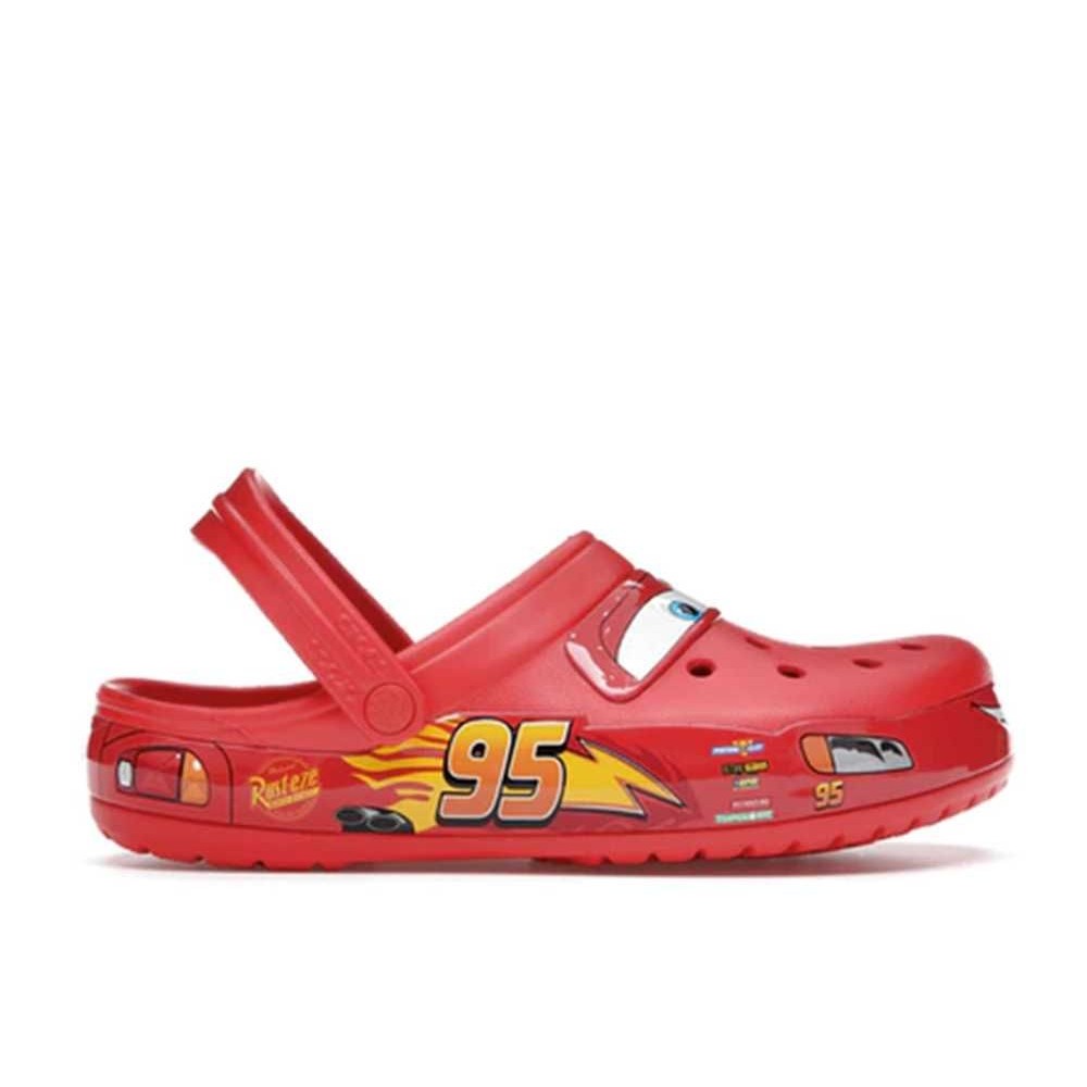 Disney × Crocs Classic Clog Lightning McQueen Unused