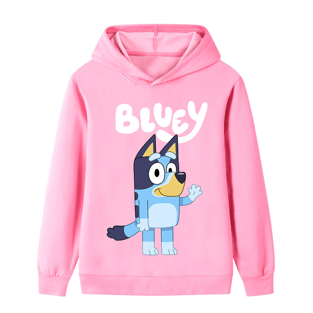 Bingo Bluey KIDS HOODIE JACKET 2-16 Y/O PULLOVER SWETER SWEATSHIRT SHIRT BOYS GIRLS