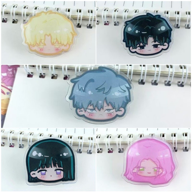 5 ชิ้น/ล็อตทีวีเกาหลี Alien Stage Mizi Suae Ivan Till Luka คลิปขนาดเล็กตกแต่ง Photo เครื่องเขียนนักเ