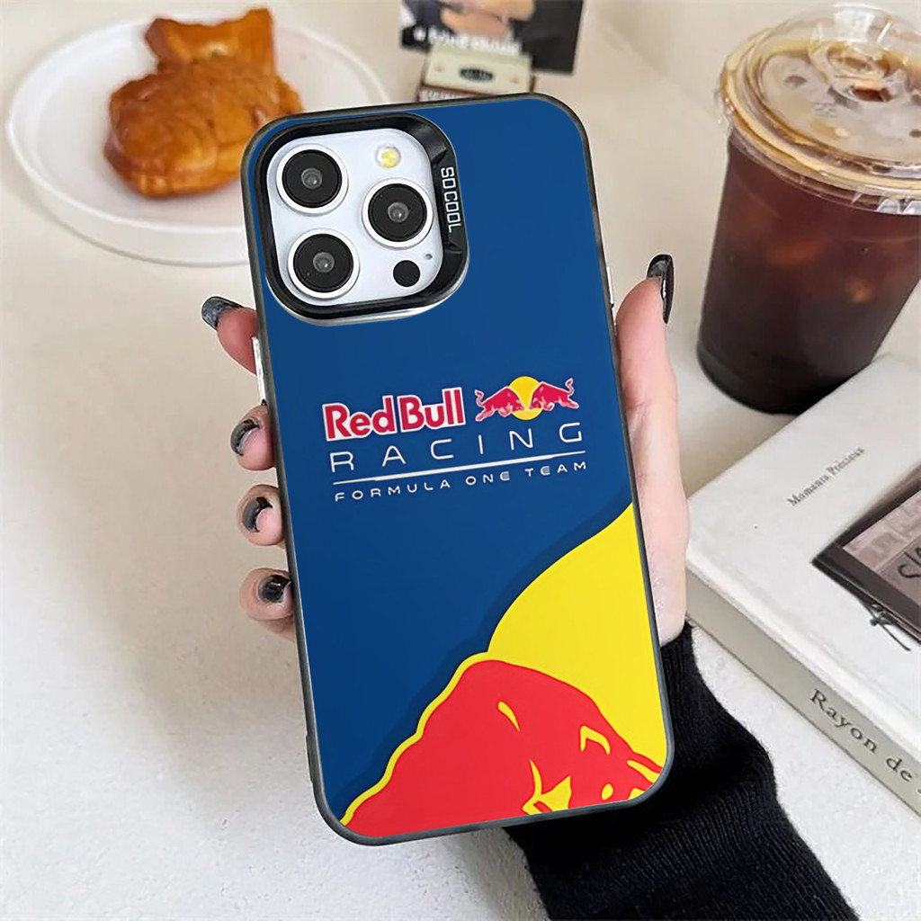 เคสไอโฟนiPhone 17 Pro Maxโลโก้ทีม F1Simple สีทึบ Frosted Electroplate เลนส์ป้องกันเคสโทรศัพท์สําหรับ iPhone 17 Pro Max 16 15 11 7plus 14 12 13 7 8 Plus XR XS - รูปที่ 5