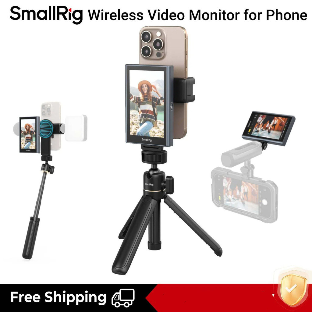 SmallRig Wireless Video Monitor สําหรับโทรศัพท์ Vlogging 4850 / 4851