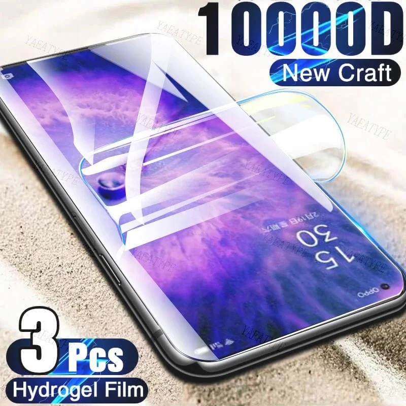 VivoX200 X200Pro X200Ultra X100Pro 3 ชิ้น 1000D HD Clear Soft Hydrogel ฟิล์มสําหรับ vivo X200 X100 X