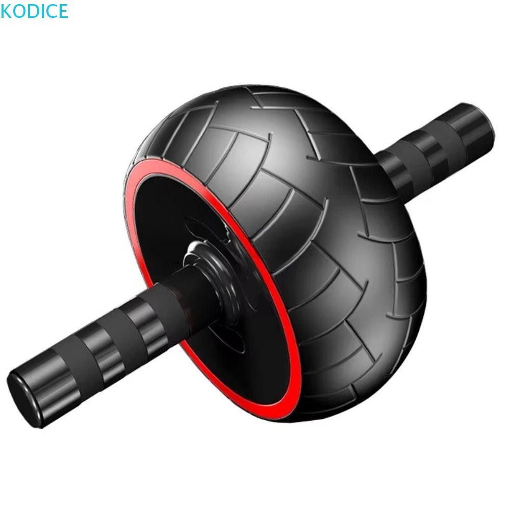 KODICE ลูกกลิ้งออกกําลังกายหน้าท้อง, Grip Ergonomic Single-Wheel Ab Roller Wheel, อุปกรณ์ออกกําลังกาย Strong Load Bearing Non-slip เสริมสร้างกล้ามเนื้อล้อออกกําลังกายหน้าท้องชาย/หญิง