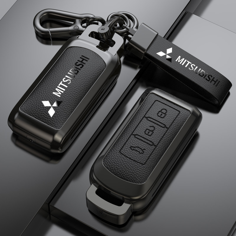 รถ Remote Key สําหรับ Mitsubishi Outlander ASX LANCER Pajero Sport Eclipse Cross Key ฝาครอบ Fob อุปกรณ์เสริม