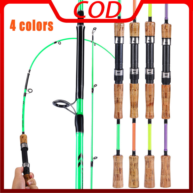 Sougayilang 1.2M/1.65M 2 ส่วนเบ็ดตกปลาทะเล Spinning Fishing Rod เบ็ดตกปลาไม้ EVA Handle Lure น้ําหนัก 80-150g สําหรับตกปลาน้ําจืดหรือน้ําเค็ม
